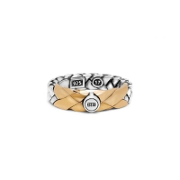 832 19 - George small Limited Ring silver/bronze