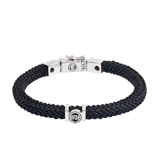 780BL E - Denise Cord Bracelet Black
