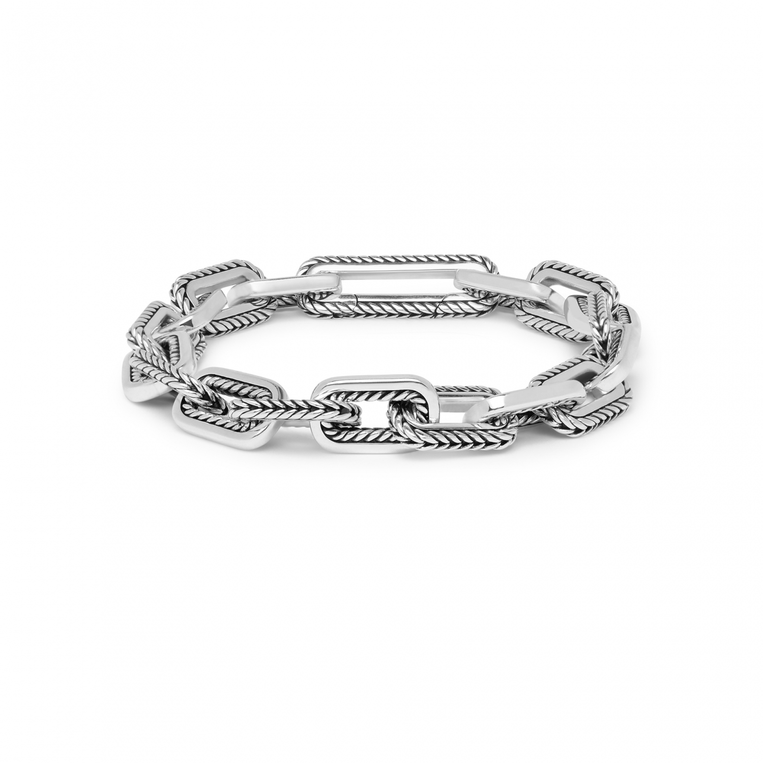 116 E+ - Barbara Link Bracelet Silver