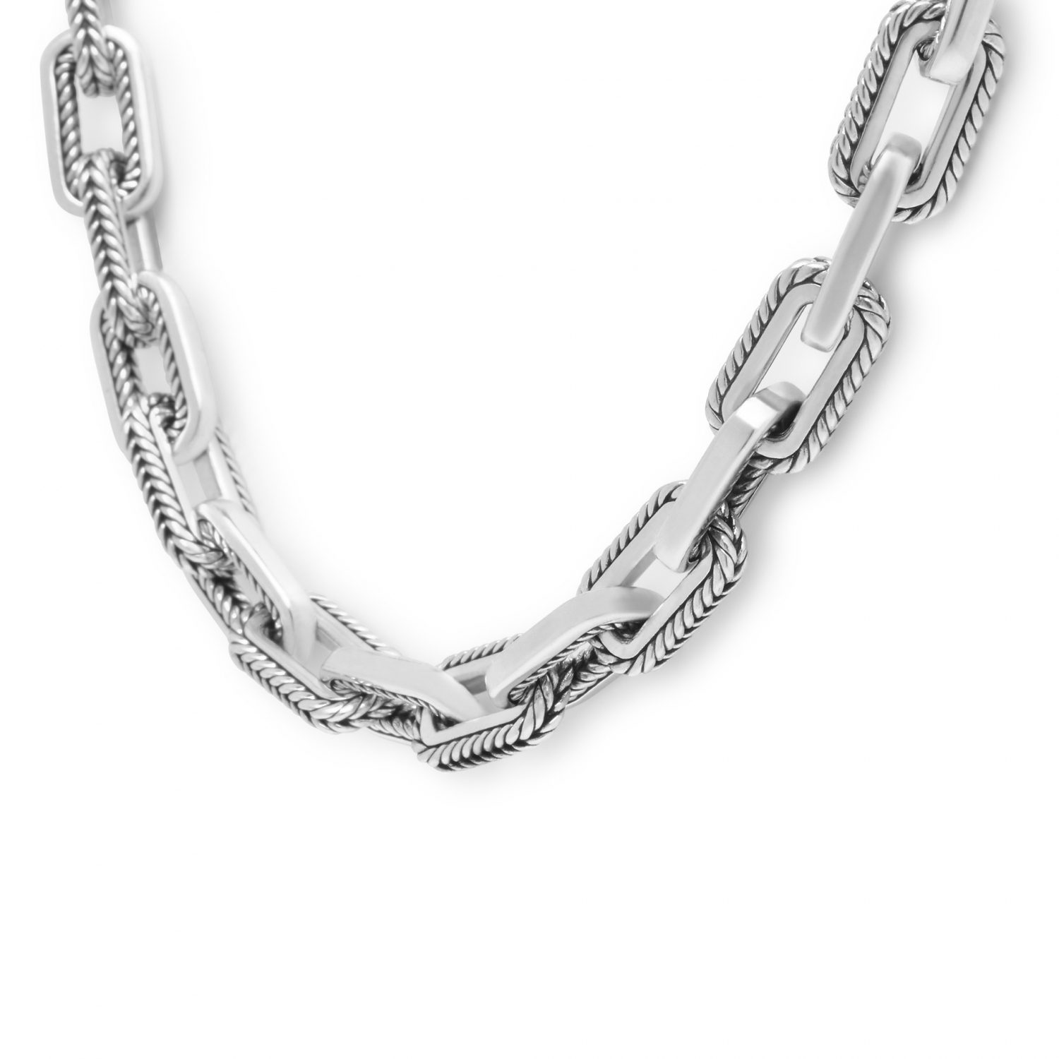 121 45cm - Barbara Link Small Necklace Silver