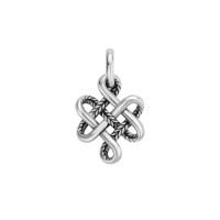 665 one - Endless Knot XS Pendant