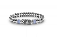 Ben XS Stone Bracelet Blue Lace Agate 