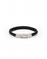 Nurul/Ellen Mix Bracelet Leather Black 